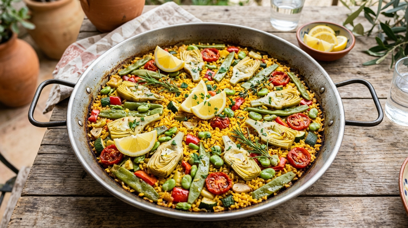 Paella de Verduras